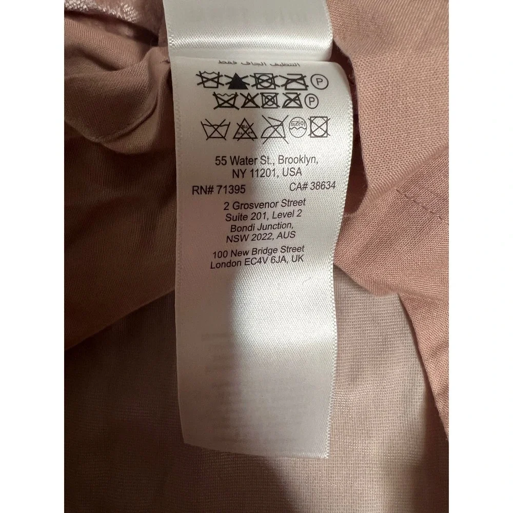 West Elm Crushed Velvet Pillow Sham Dusty Rose Pink 20x26‎ Standard 1672273R